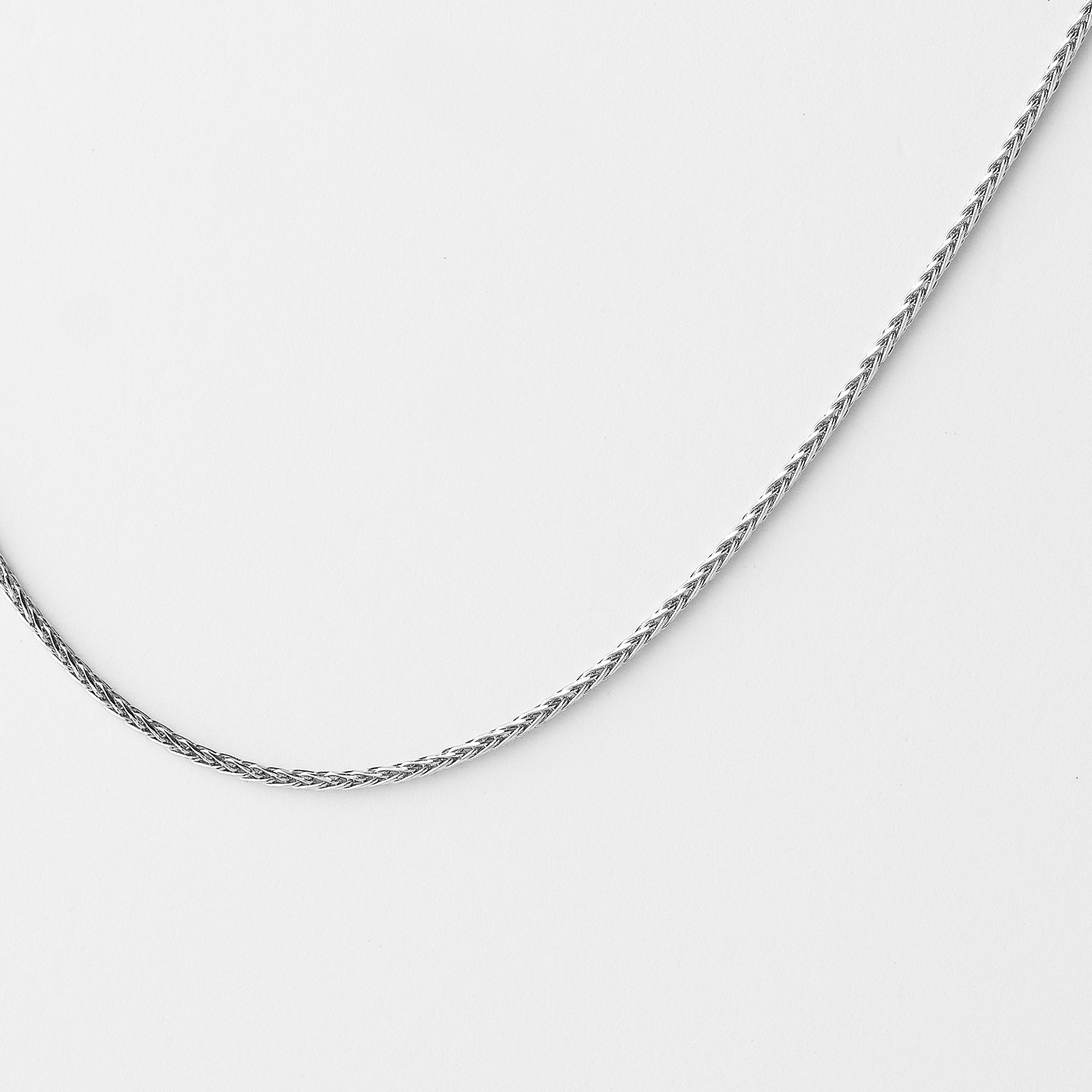 White gold deals chain with pendant