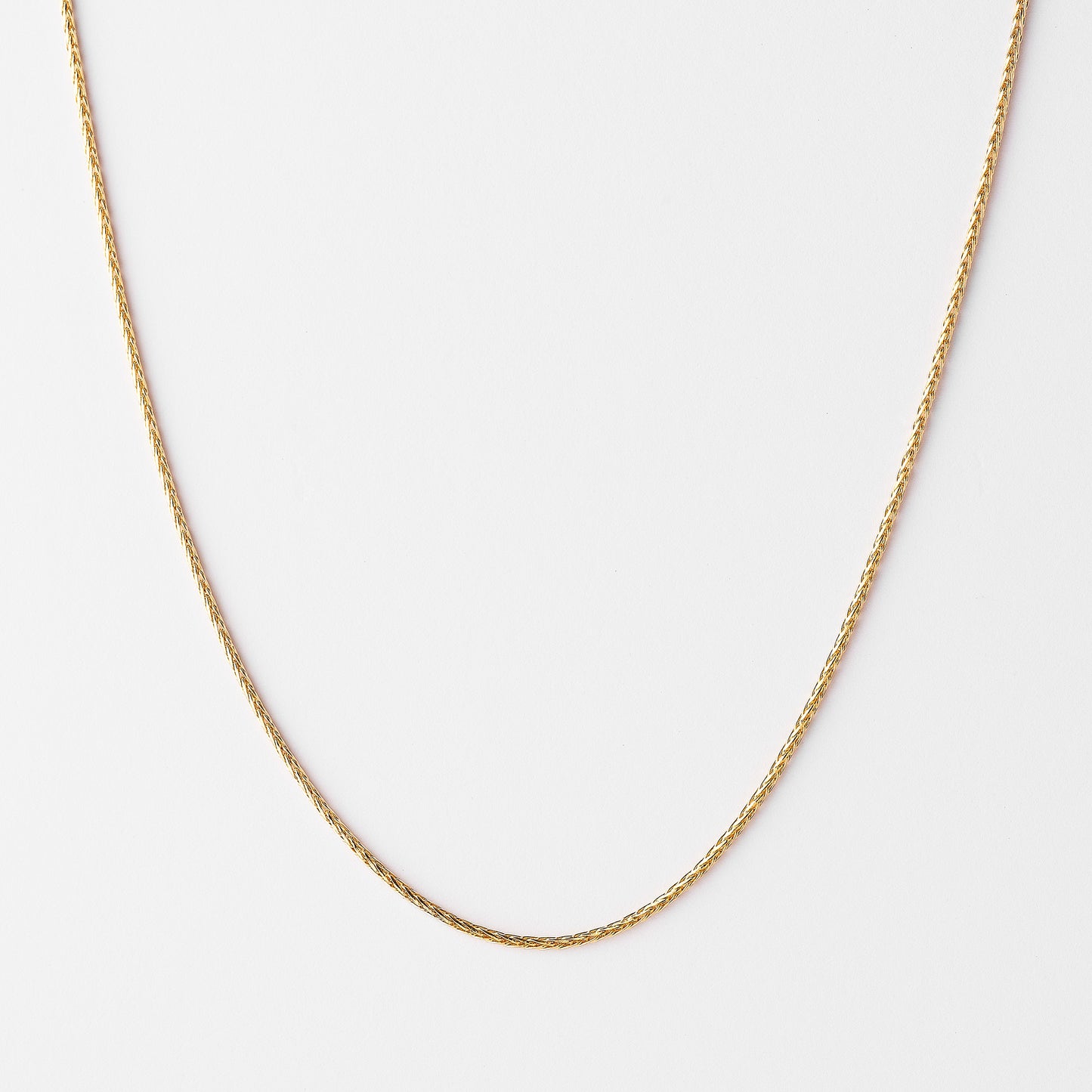 18K Yellow Gold Magic Wheat Chain