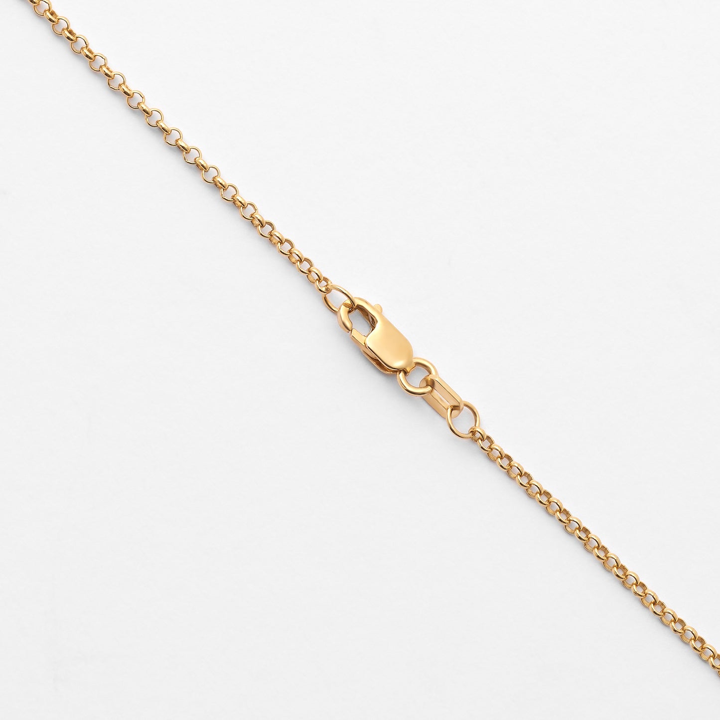 9K Yellow Gold Round Belcher Chain