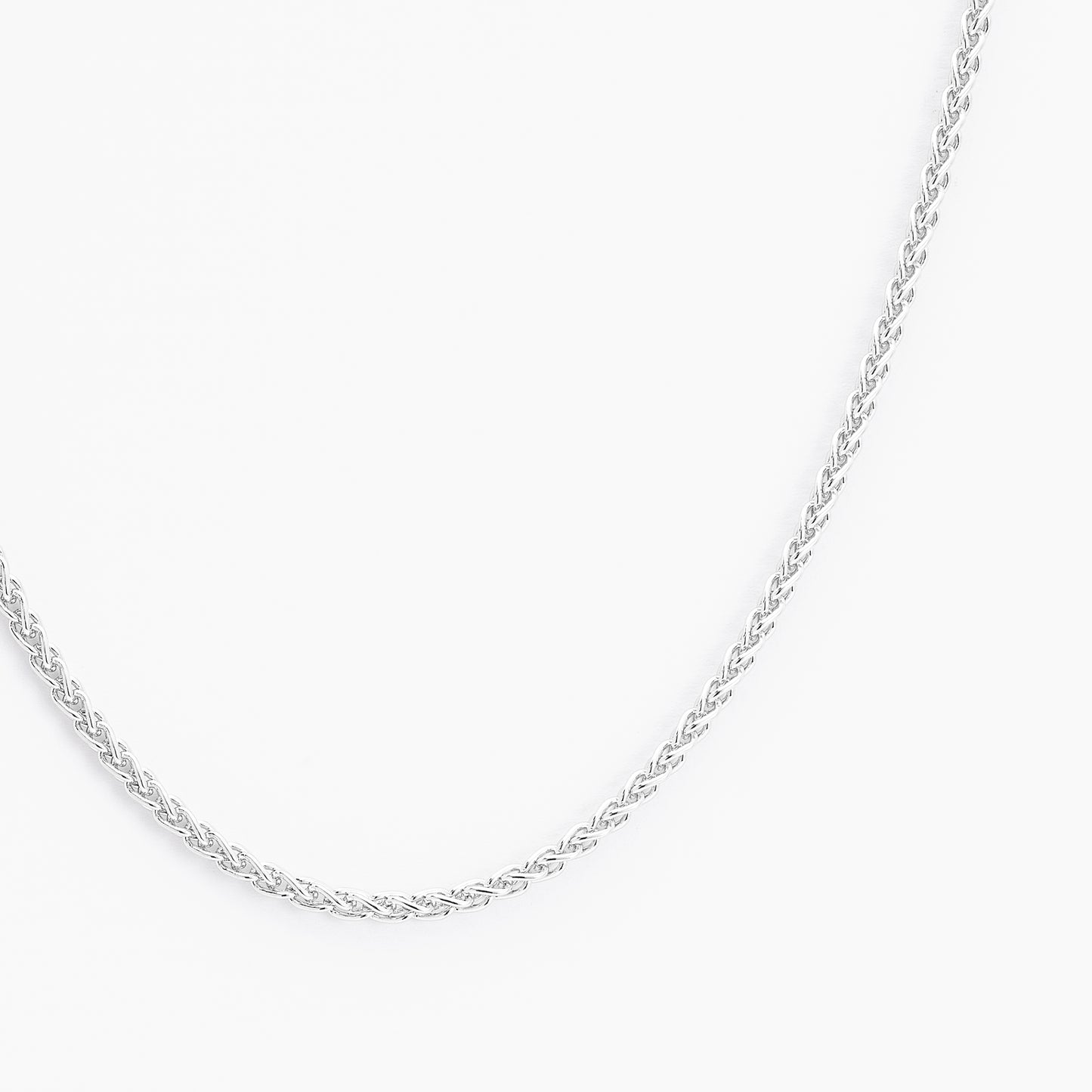 Sterling Silver Wheat Chain