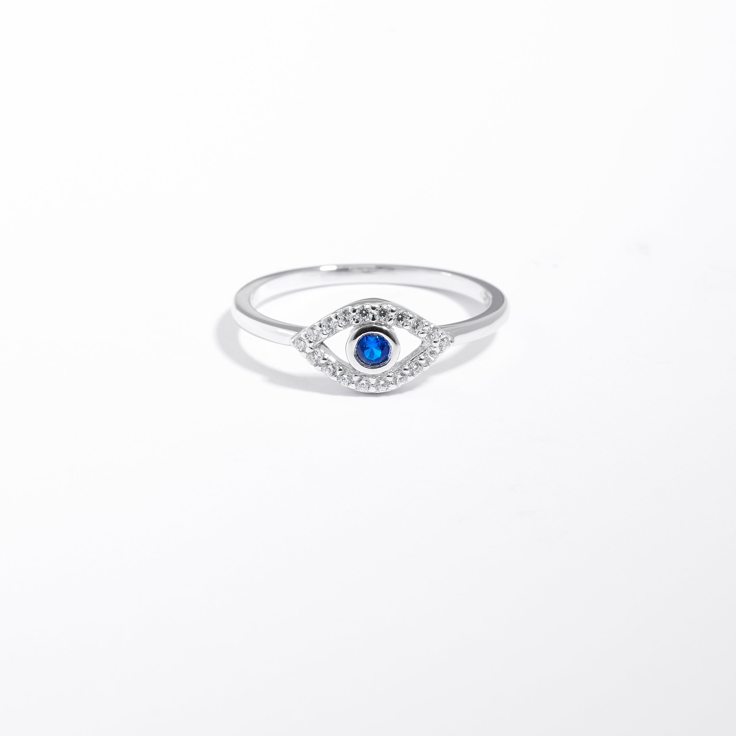 Blue evil 2024 eye ring