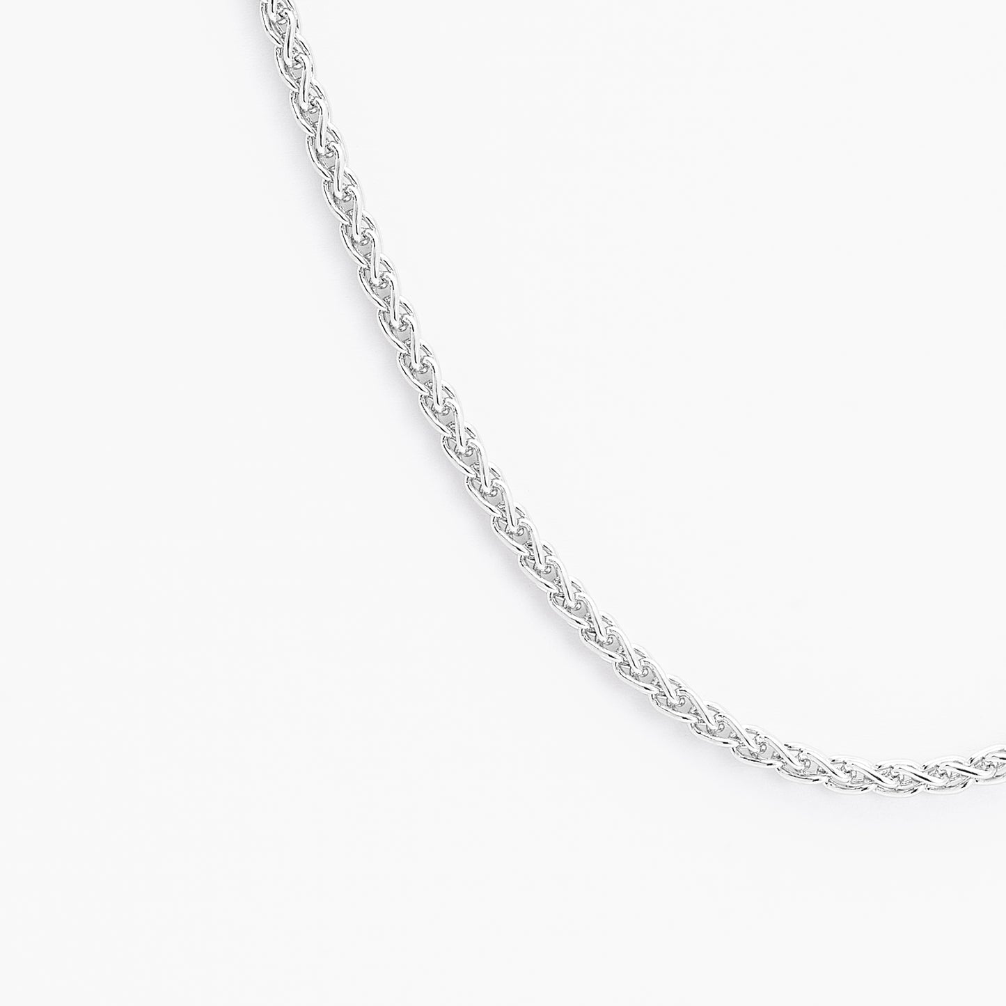 Sterling Silver Wheat Chain