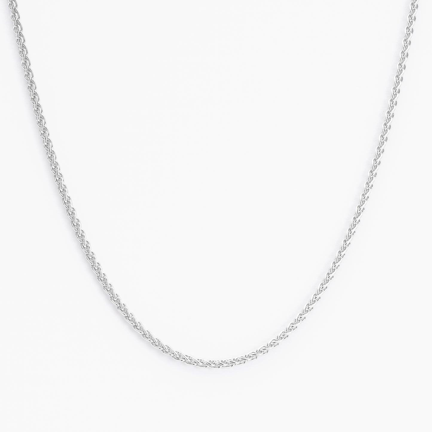 Sterling Silver Wheat Chain