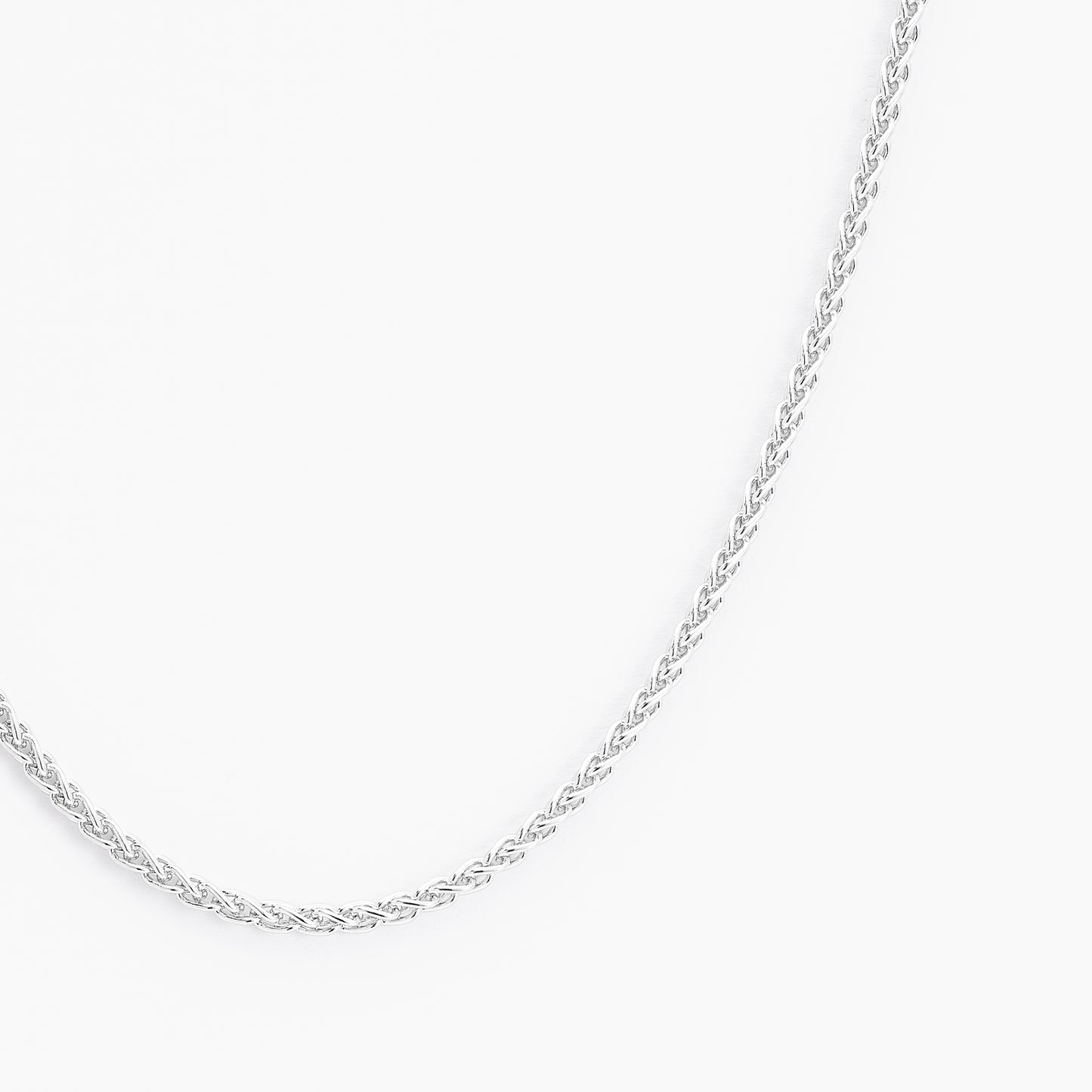 Sterling Silver Wheat Chain