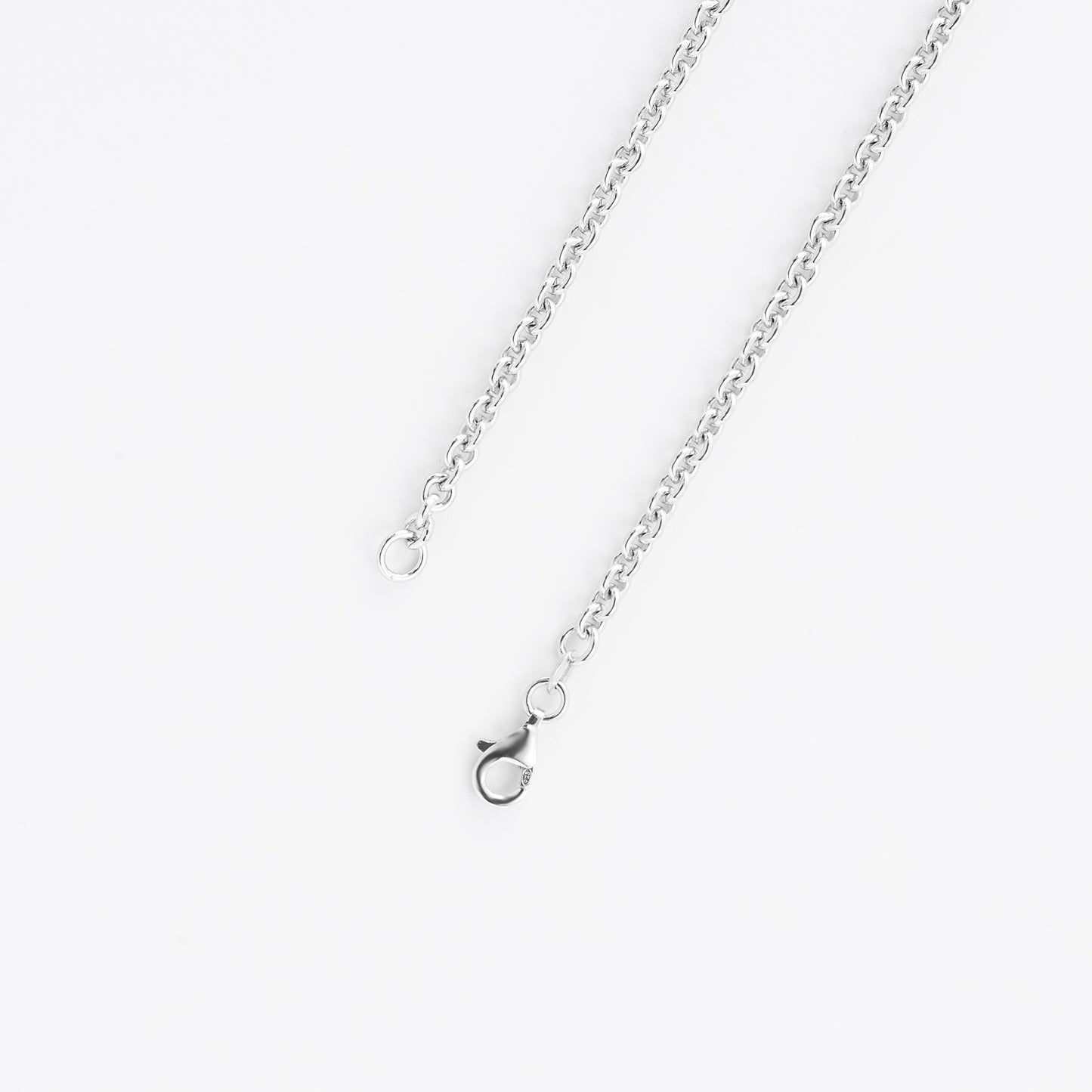 Sterling Silver 45cm trace chain 3.2mm