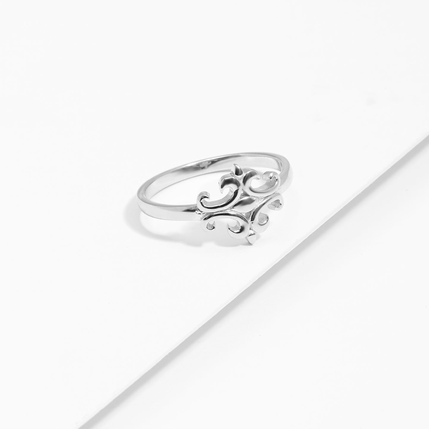 Sterling Silver Fleur De Lis Ring