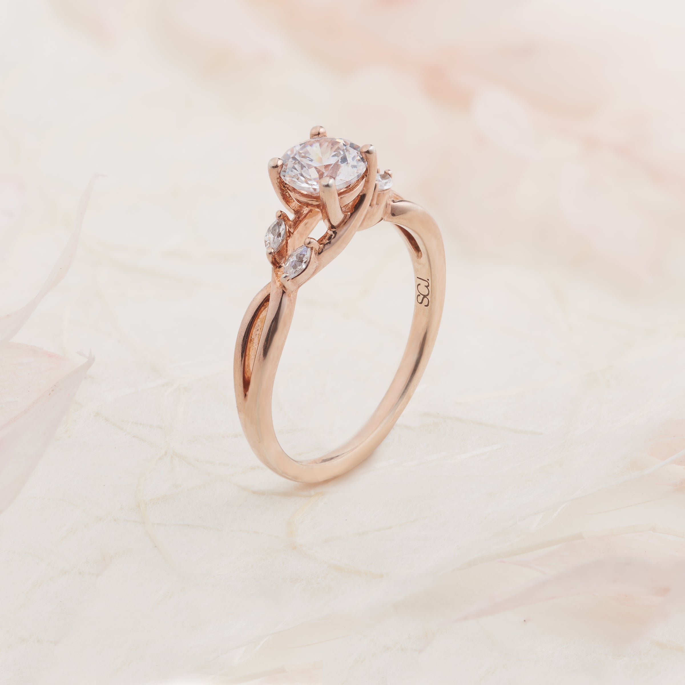 14k rose gold store ring price