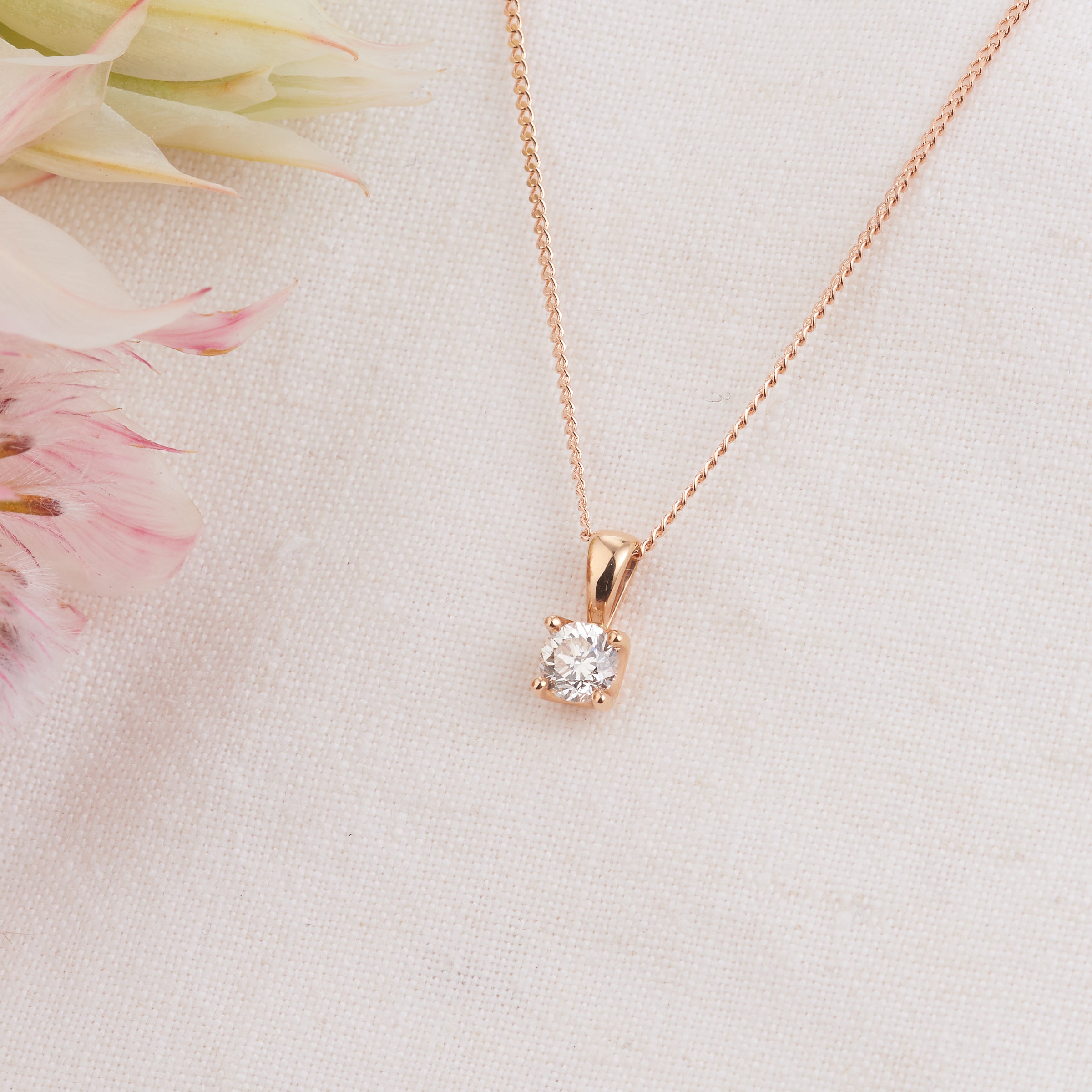 Diamond pendant online cost